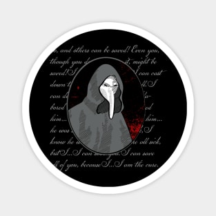 SCP-049 SCP Foundation Plague Doctor Quote Magnet